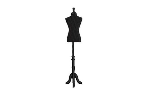 Clothing Mannequin Embroidery Design