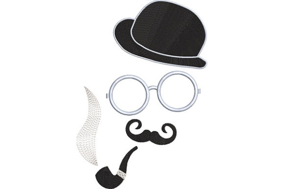 Embroidery Design Review: Father Smoking a Pipe