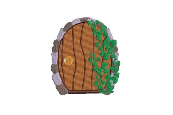 Fairy Door Embroidery Design