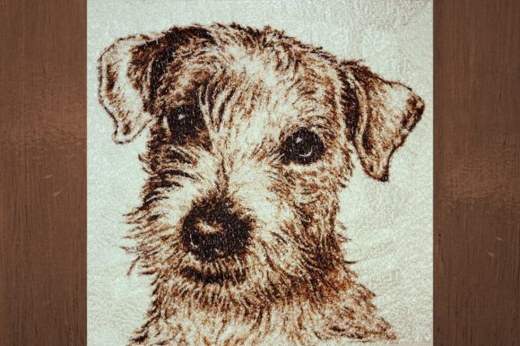 Fox Terrier Embroidery