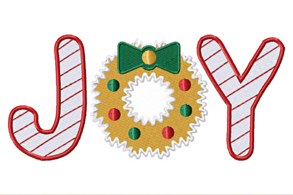 Review: Joy Christmas Embroidery Design